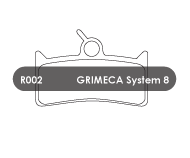 RWD Disc Pads - Grimeca System 8